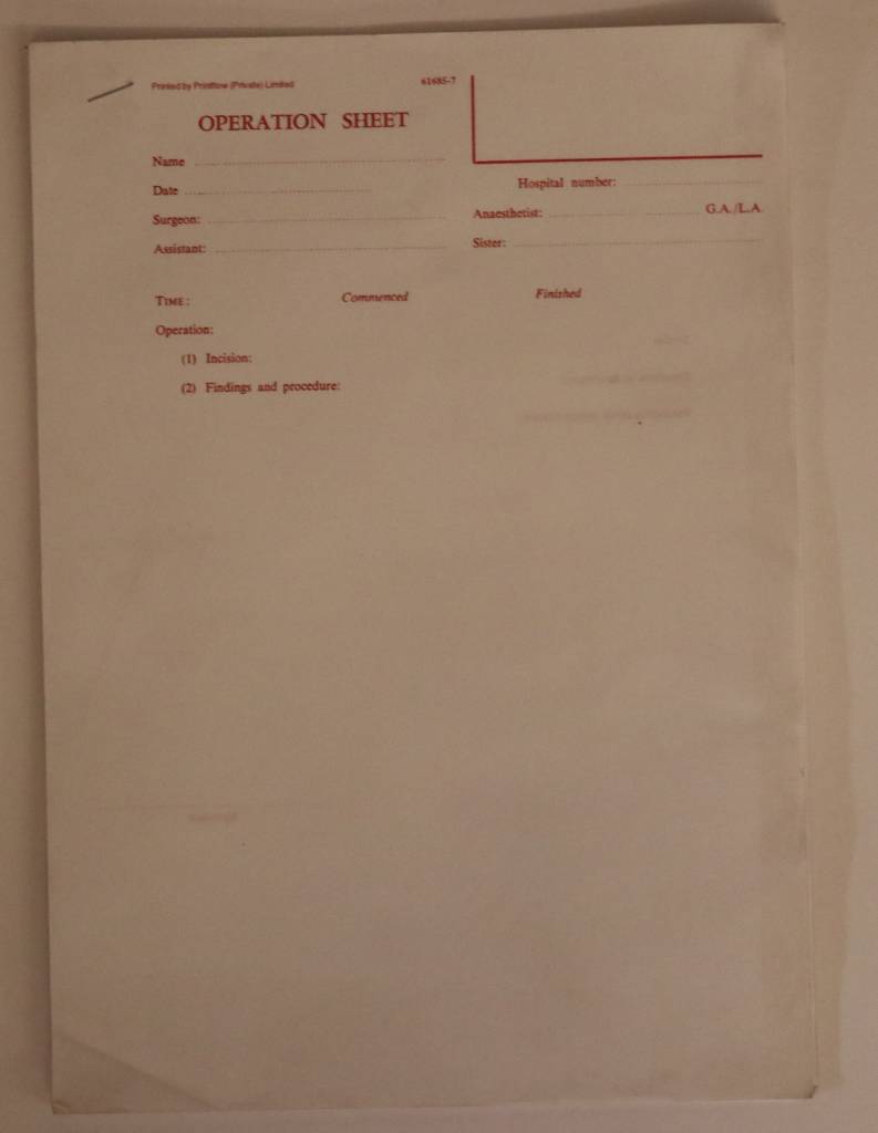 OPERATION SHEET 20 - Printflow Private Limited